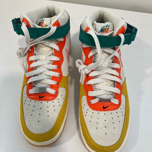 Nike Air Force 1 Mid NH Shoes Coconut Milk DR0158-100 Women's 8.5 Men 7 - Picture 7 of 8